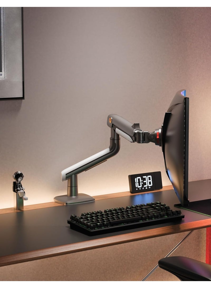 NB NORTH BAYOU Heavy Duty Gaming Monitor Arm – Adjustable Desk Mount for 27–50" Screens up to 18 kg - Image 3